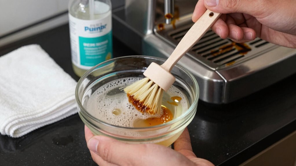 gather cleaning supplies properly