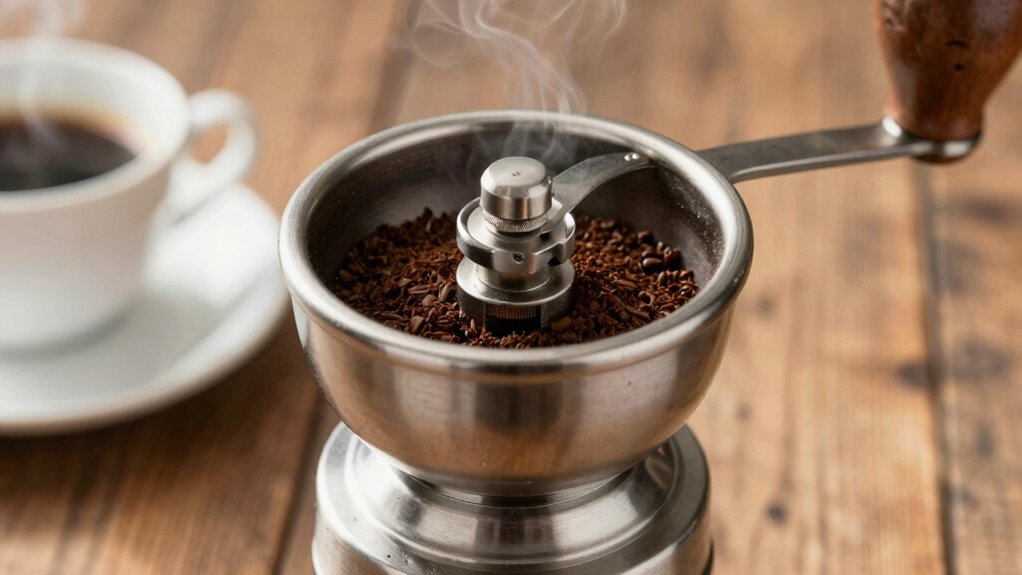 grinder retention impacts freshness