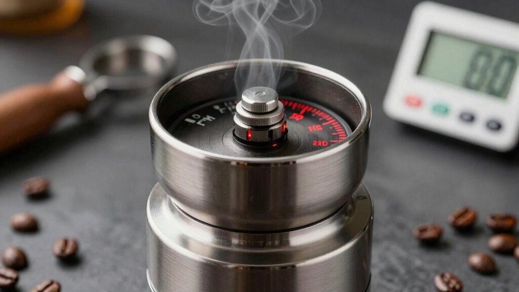 grinder rpm and heat management