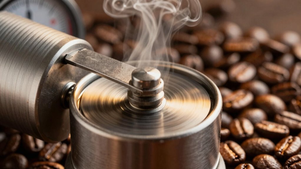 grinder rpm heat management