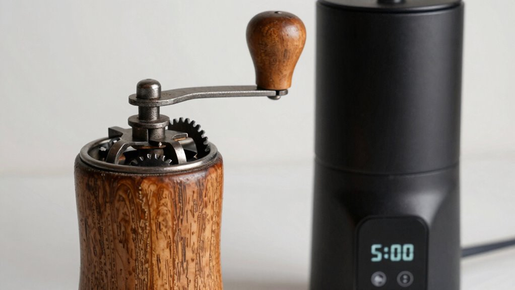 hand vs electric grinder differences