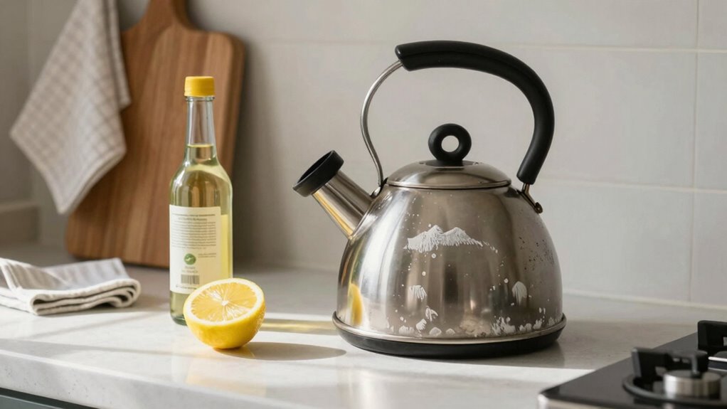 hard water limescale buildup