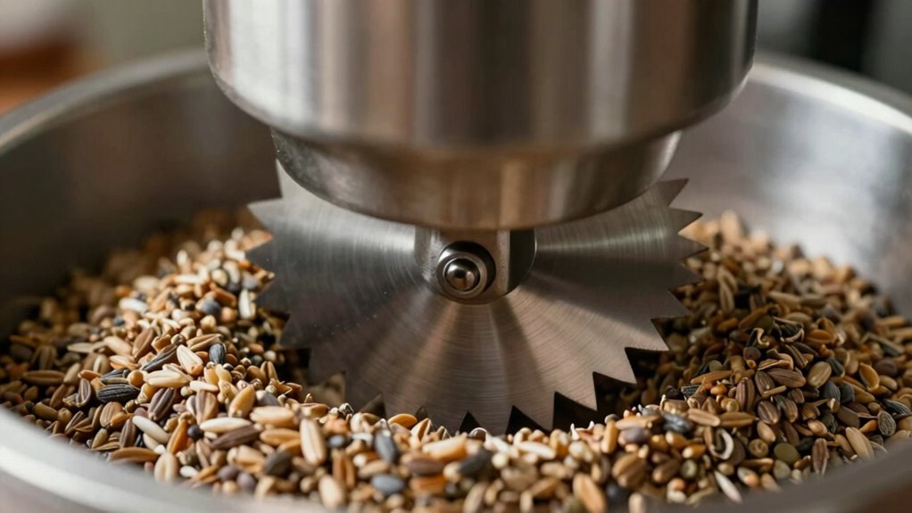 hopper grinder efficiency components