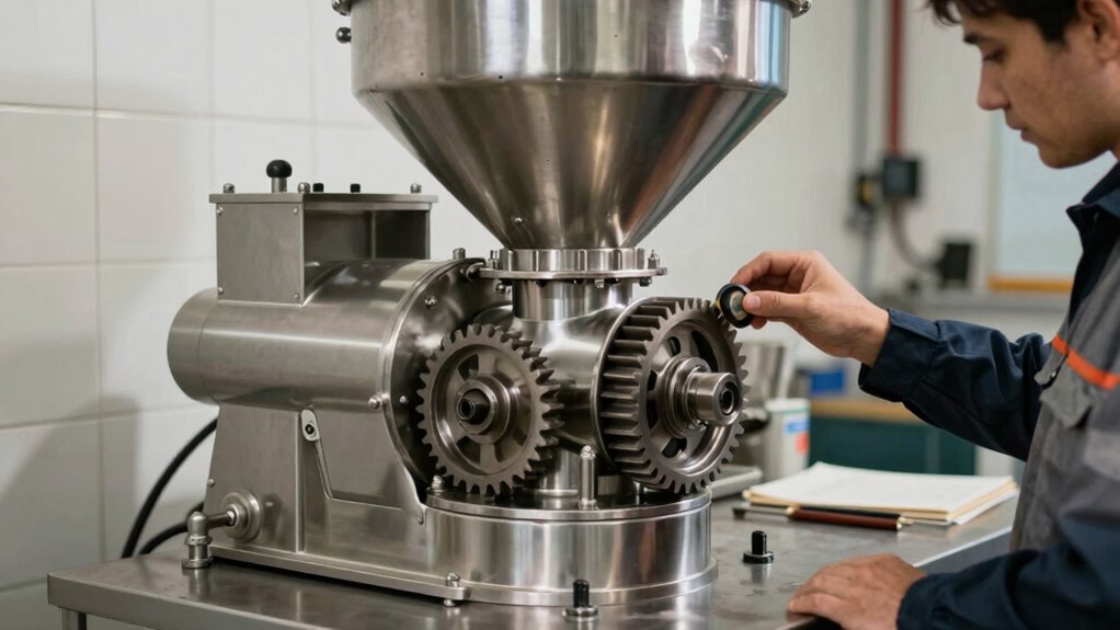 hopper grinder maintenance practices