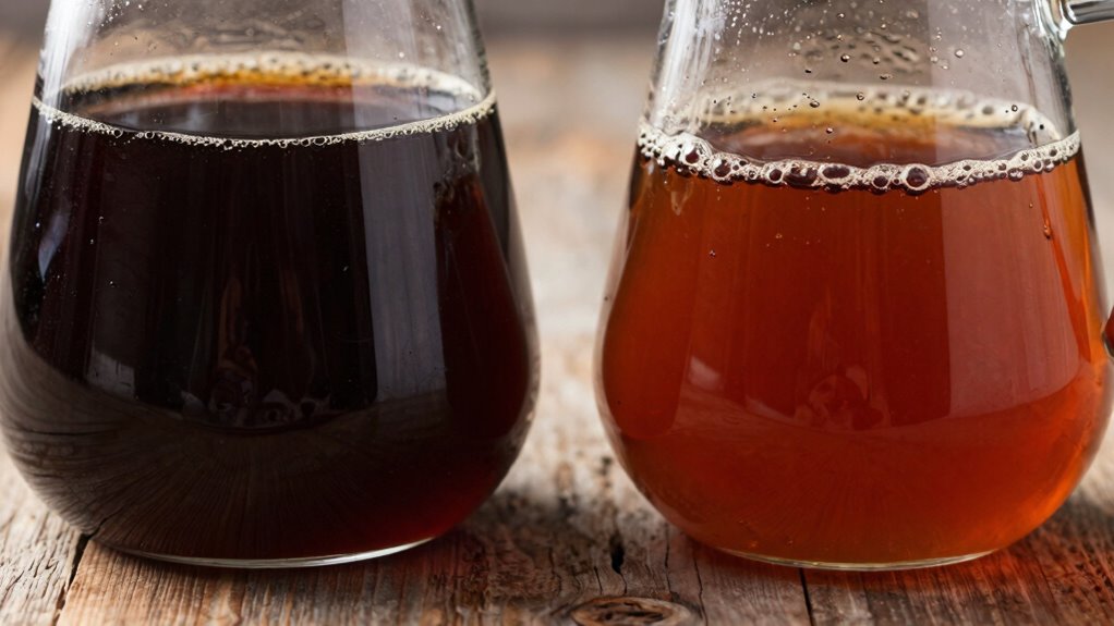 hot quick versus cold steep