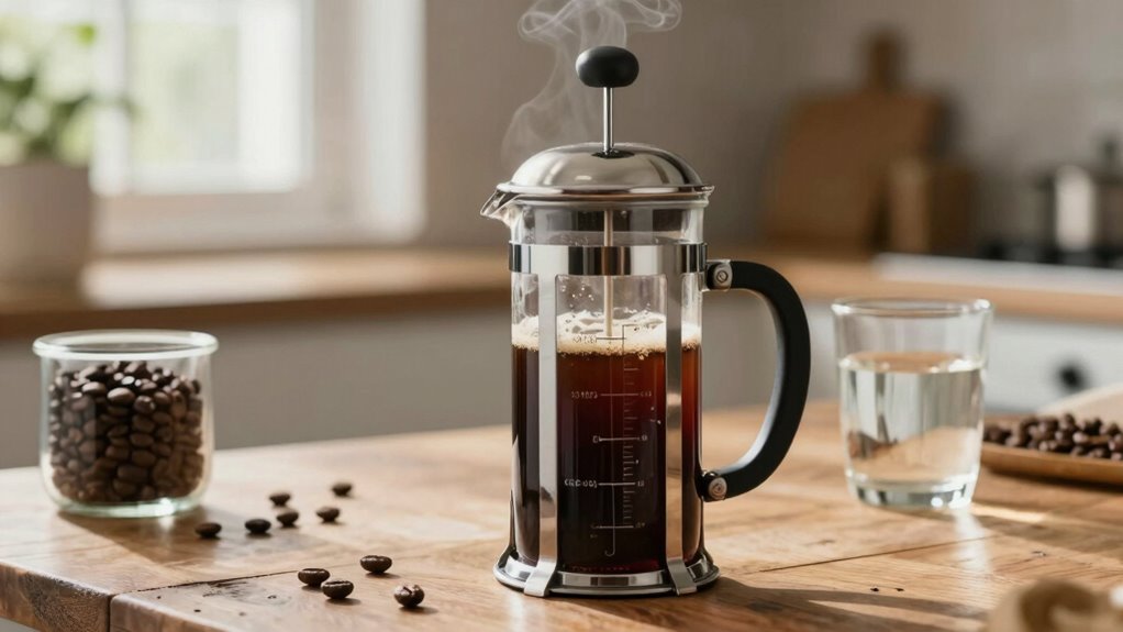 ideal coffee to water ratios