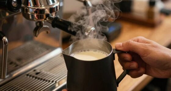 ideal oat milk steaming temperature