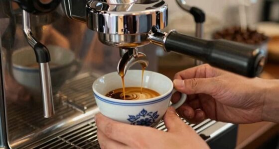 improve espresso cup clearance
