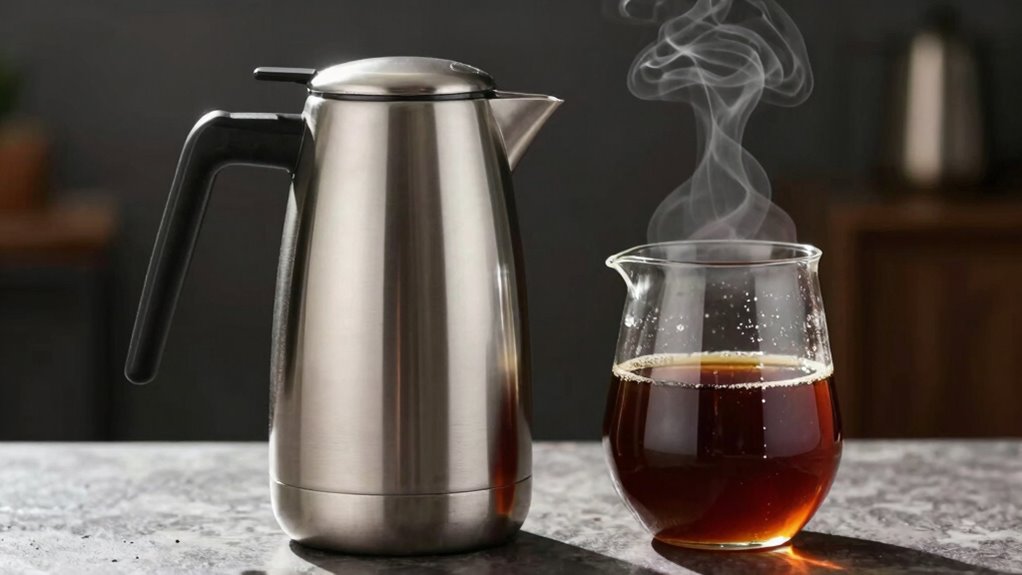 insulated beverage temperature retention