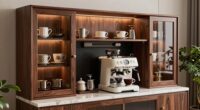 luxury coffee cabinet options