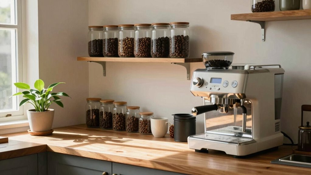 maintain calm coffee routine