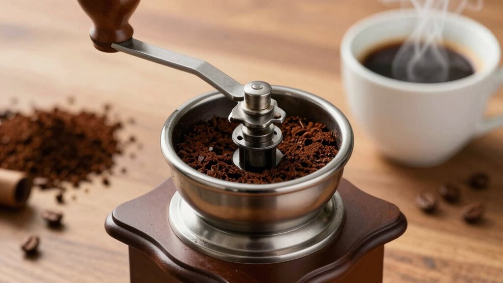 maintain consistent grind size