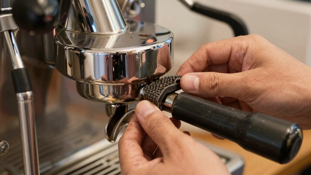 maintain espresso machine seal