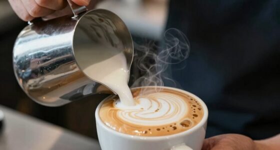 making perfect frothy milk