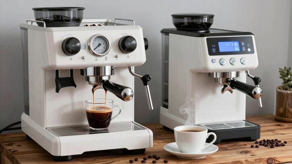 manual vs automatic espresso machines