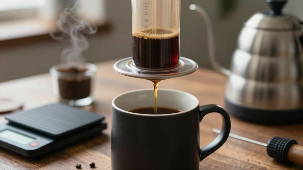 master aeropress inverted brewing
