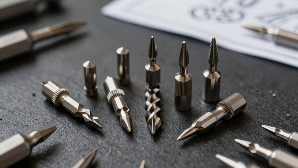 matching burrs to materials