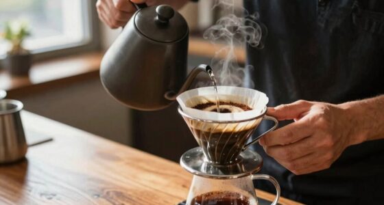 maximize coffee contact time