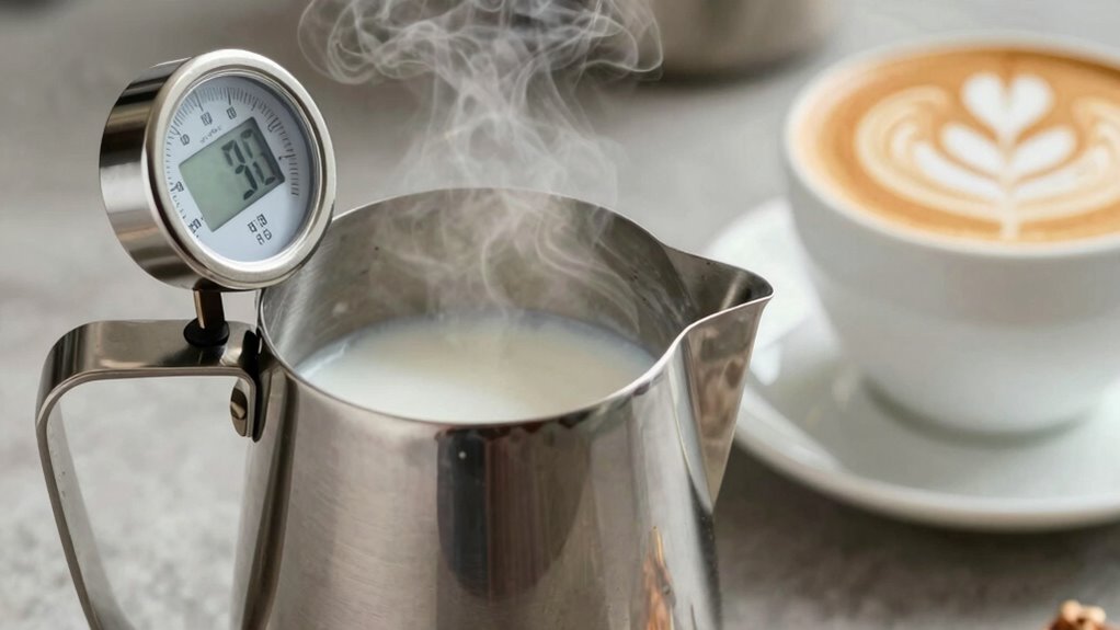 measure milk temperature accurately