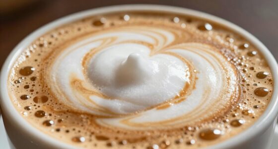 microfoam creamy textured milk