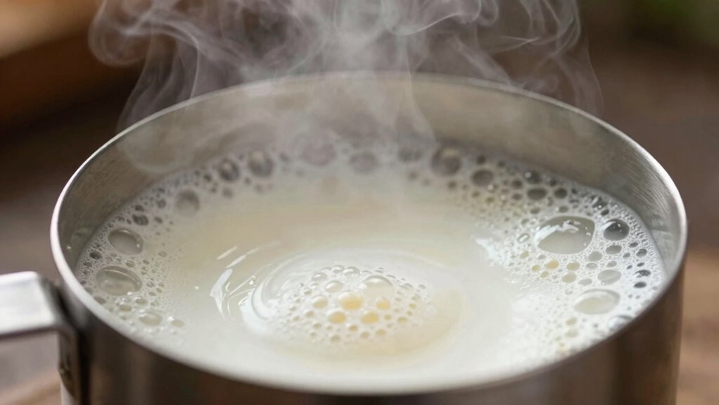 milk proteins heat response