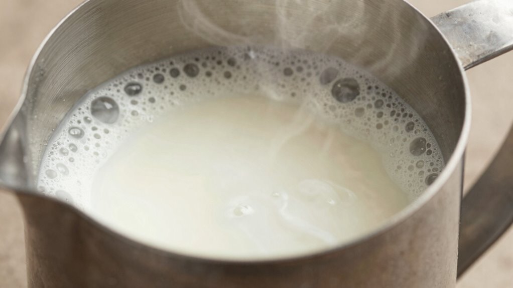 milk separation due to improper steaming