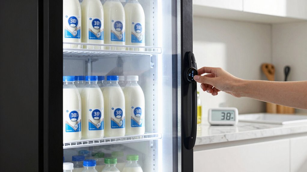 milk storage temperature factors