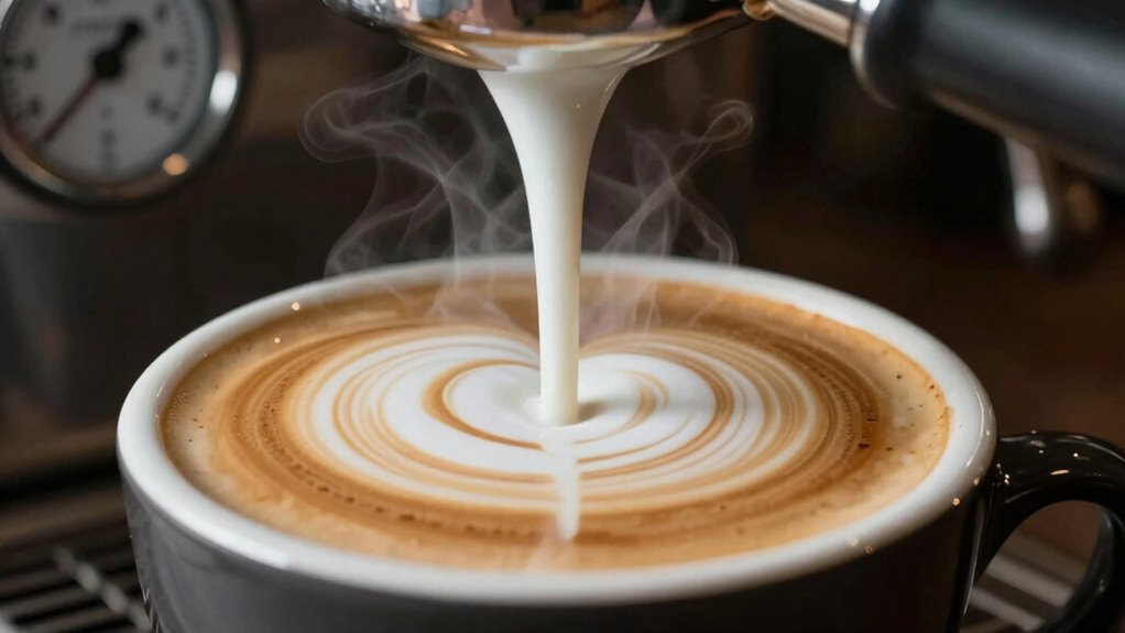 milk temperature affects flavor