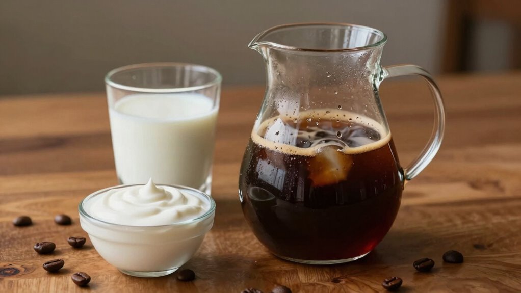 milk vs cream dilution choices