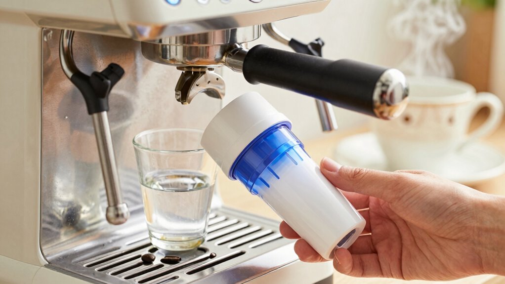 monitor espresso filter performance