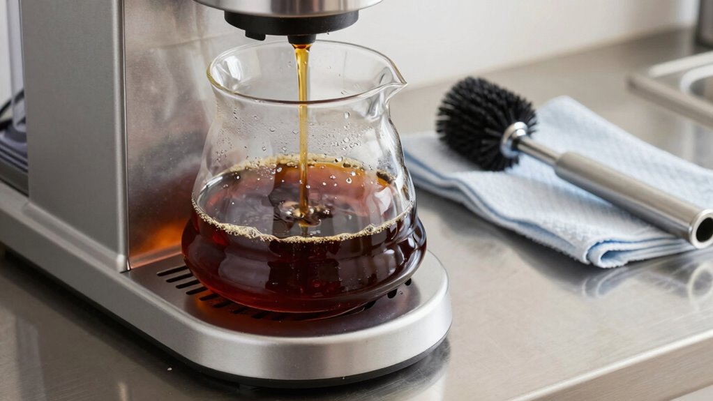 monthly cold brew cleaning