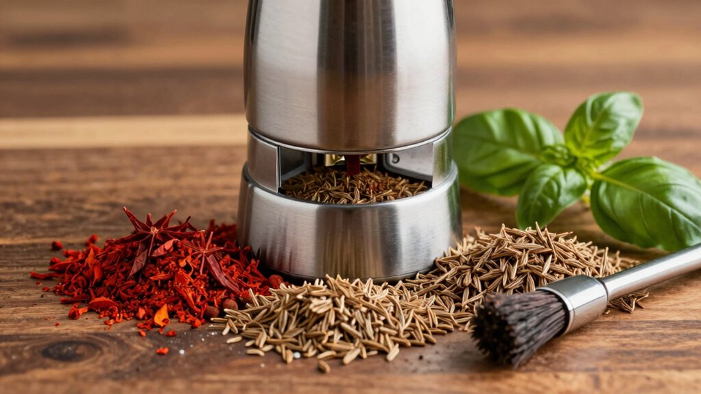 neutralize flavors in grinders
