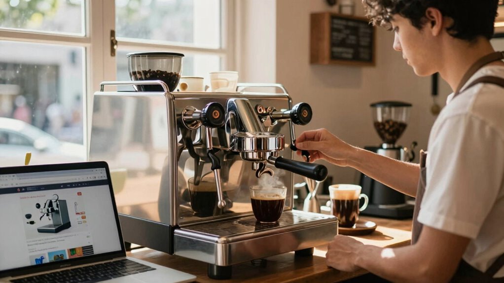 online vs local espresso shopping