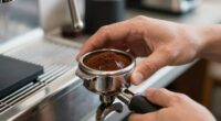 optimal espresso puck preparation