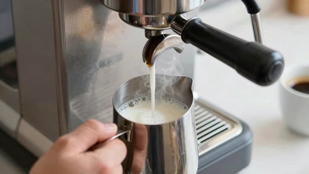 optimize almond milk steaming techniques