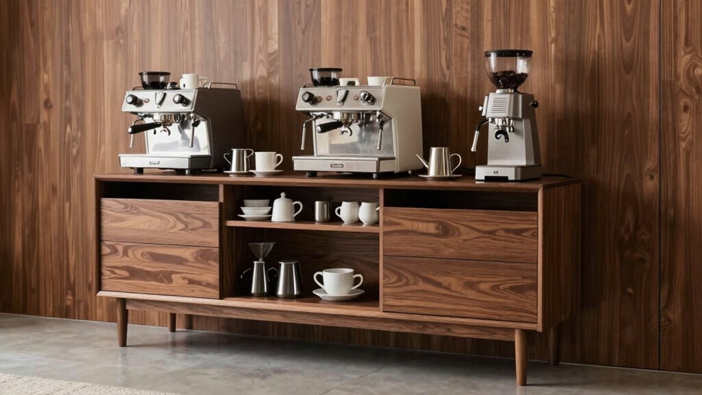optimize coffee bar storage