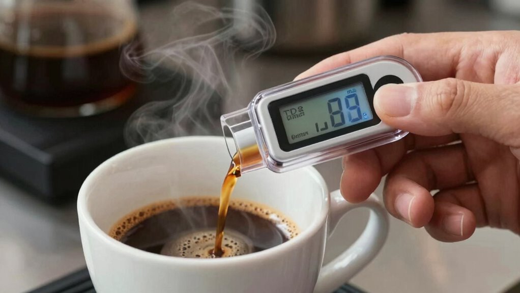 optimize coffee brewing metrics