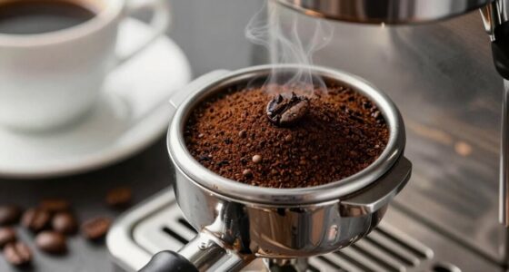 optimize espresso grind distribution