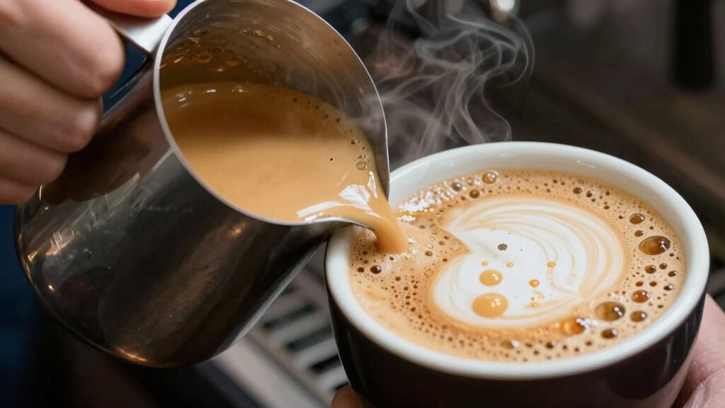 optimize milk steaming technique