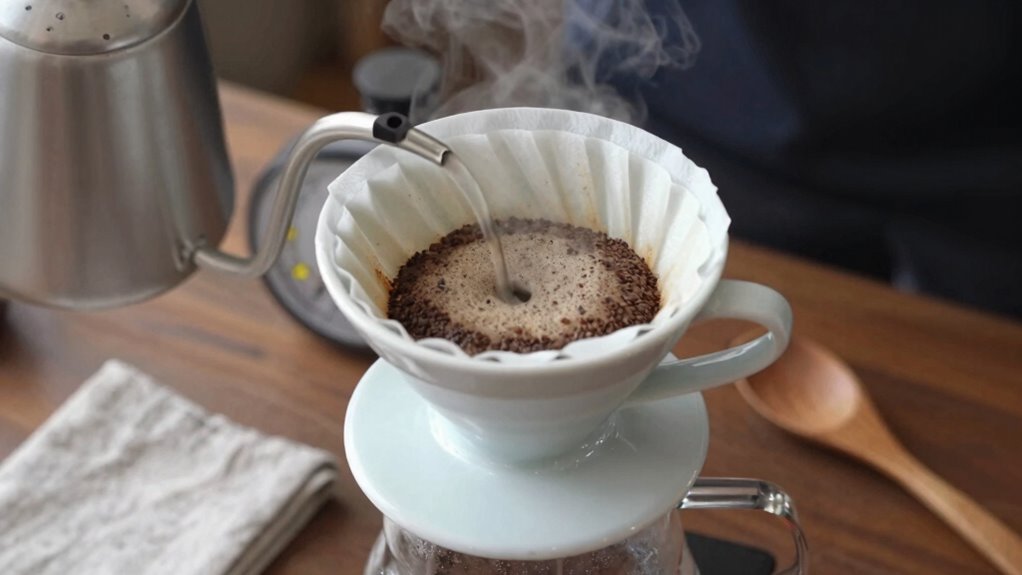 optimize pour over brewing technique