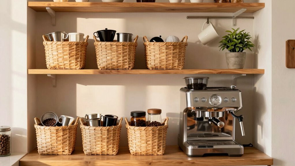 organize coffee gear effectively