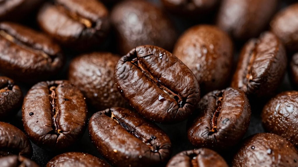 over roasted beans indicators