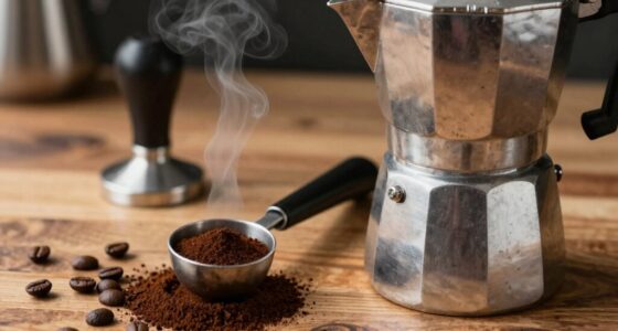 overfilling moka pot