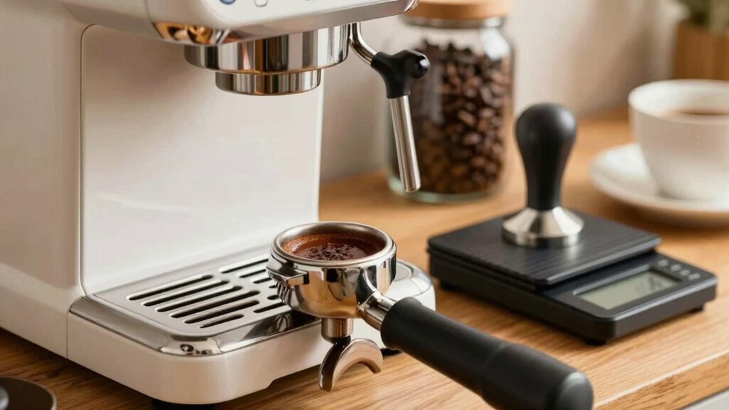 perfect espresso puck preparation