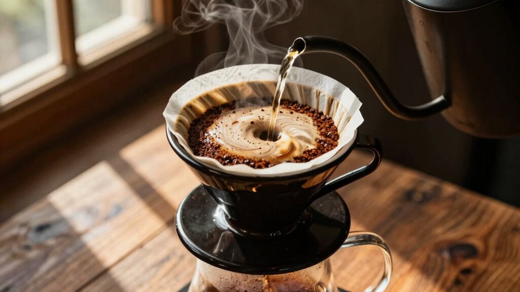 perfect pour over timing