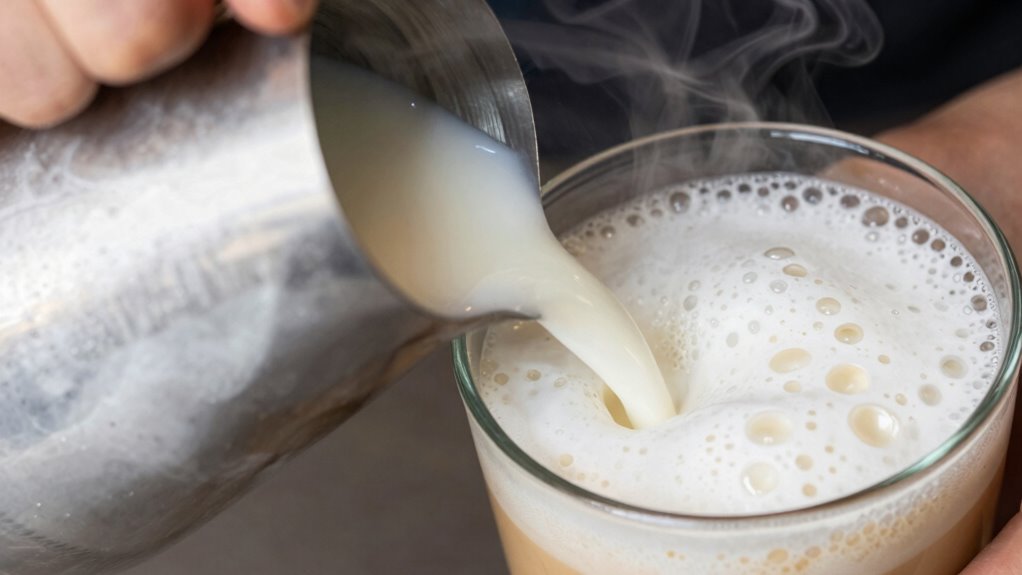 perfect velvety milk foam