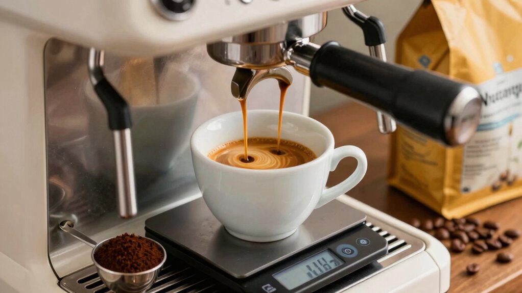 perfect your espresso ratio