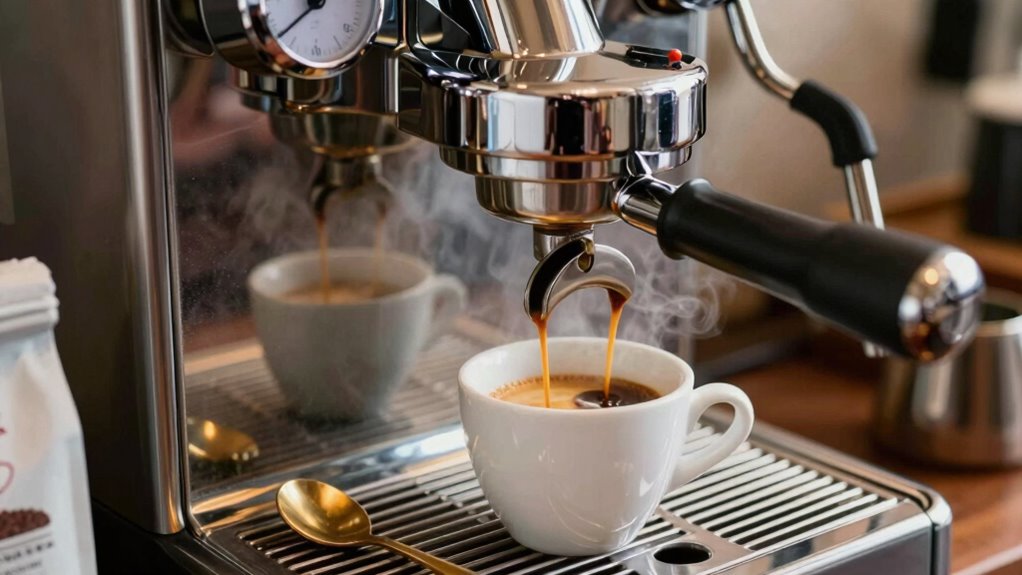 perfecting espresso shot timing