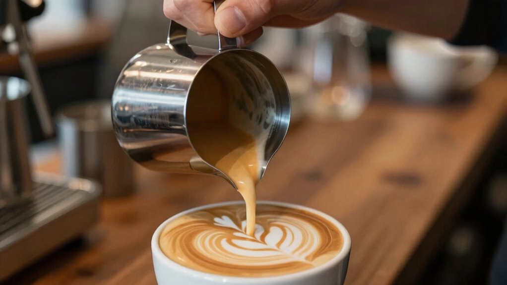 perfecting latte art techniques