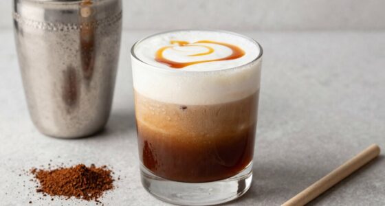 perfectly prepared iced espresso